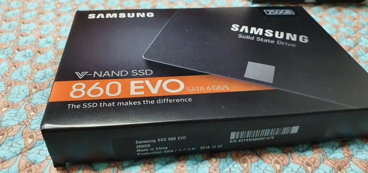 (미개봉)ssd 250g